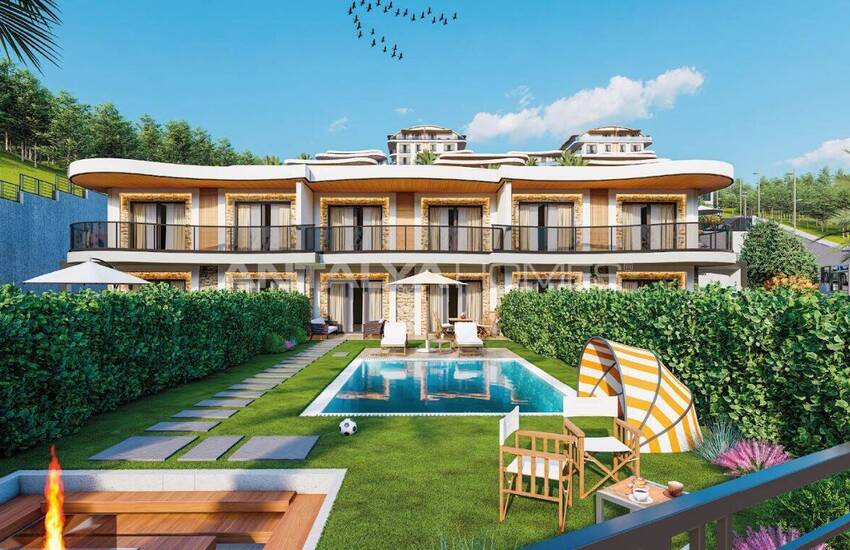 Sea View Houses with Smart Home Systems in Alanya Kargıcak 5