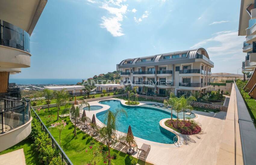 Sea View Houses with Smart Home Systems in Alanya Kargıcak 12