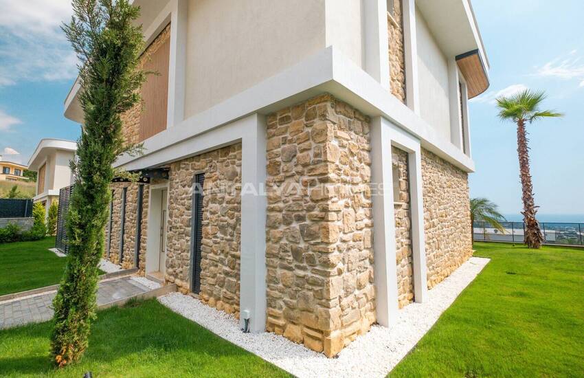 Sea View Houses with Smart Home Systems in Alanya Kargıcak 19