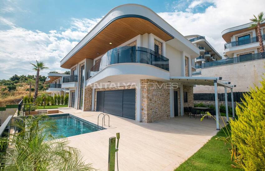 Sea View Houses with Smart Home Systems in Alanya Kargıcak 16