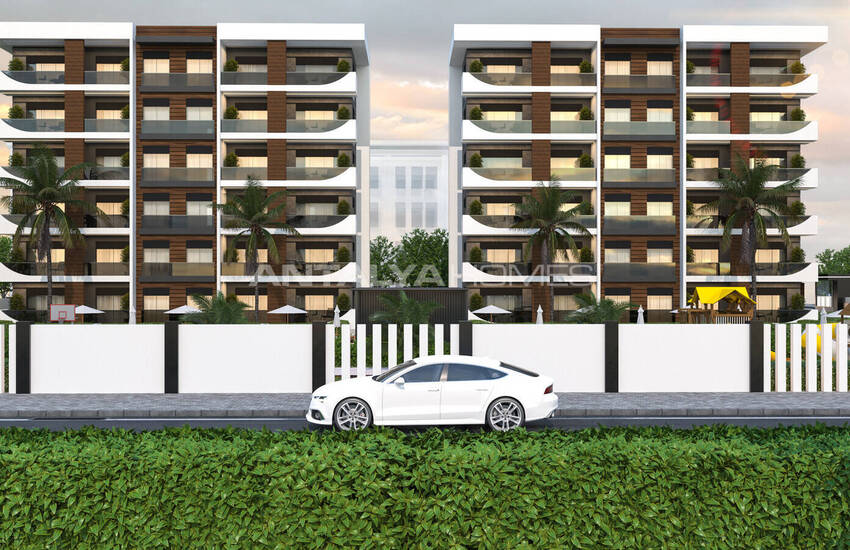 Easy-pay Apartments in a Project in Antalya Aksu 1