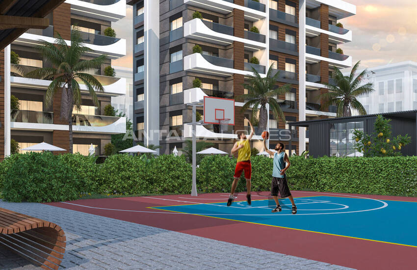 Easy-pay Apartments in a Project in Antalya Aksu 2