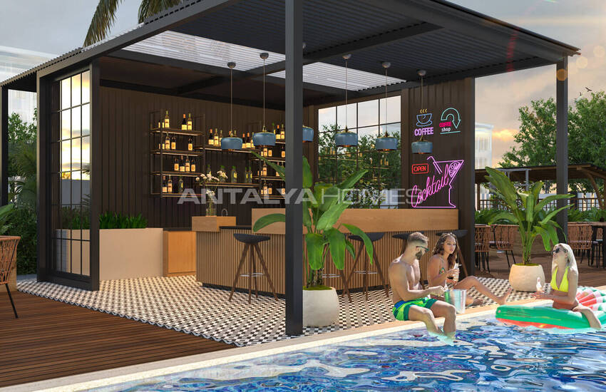 Easy-pay Apartments in a Project in Antalya Aksu 5