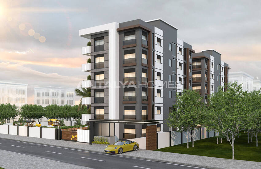 Easy-pay Apartments in a Project in Antalya Aksu 6