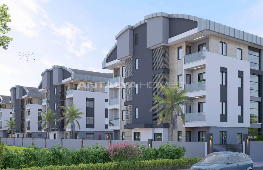 شقق مع فرصة دفع سهلة في ينيكوي، دوشمالتي، أنطاليا 6