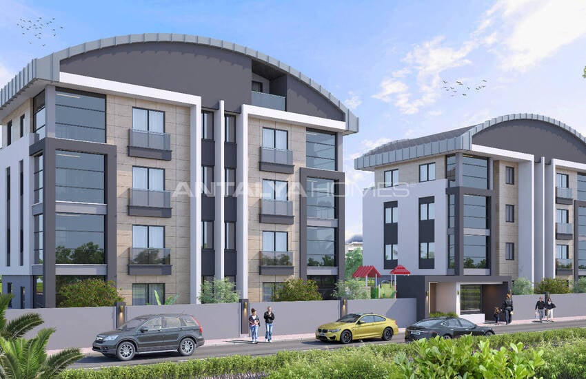 شقق مع فرصة دفع سهلة في ينيكوي، دوشمالتي، أنطاليا 1
