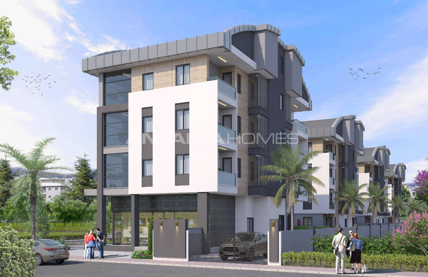 شقق مع فرصة دفع سهلة في ينيكوي، دوشمالتي، أنطاليا 3