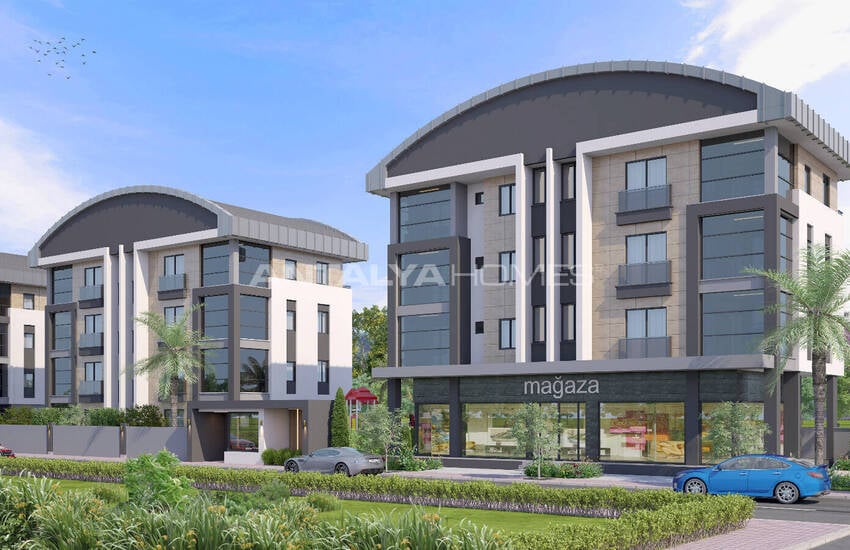 شقق مع فرصة دفع سهلة في ينيكوي، دوشمالتي، أنطاليا 7