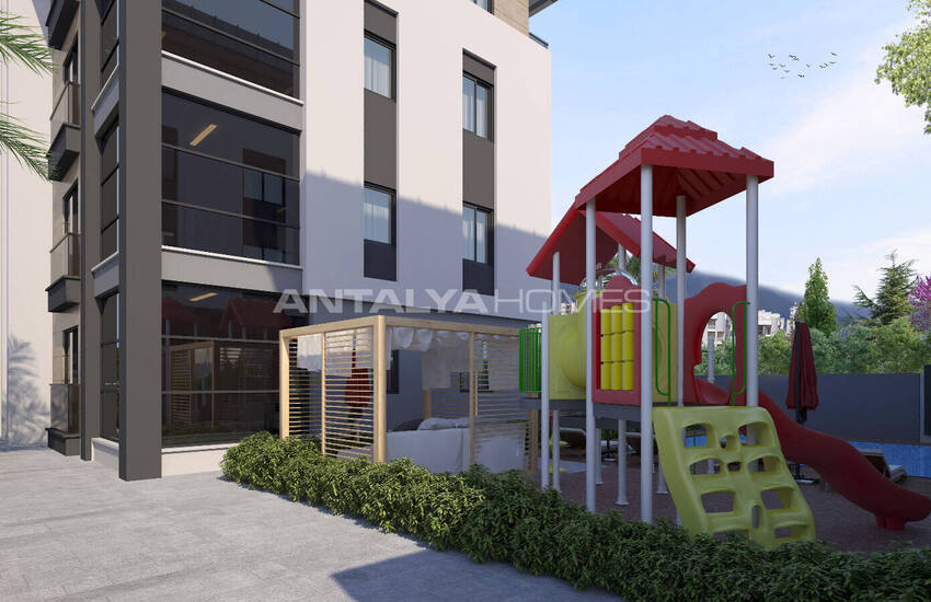 شقق مع فرصة دفع سهلة في ينيكوي، دوشمالتي، أنطاليا 4