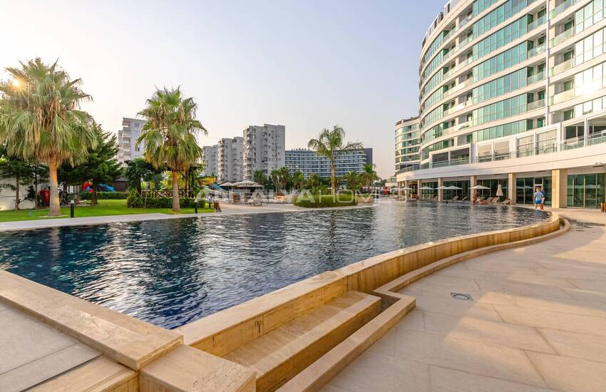 شقق في مجمع فندقي بالقرب من البحر في كوندو أنطاليا 14