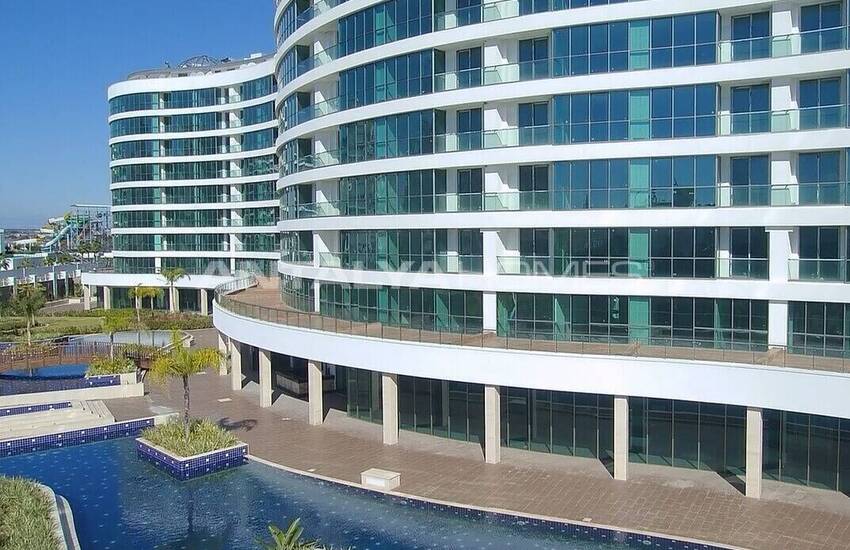 آپارتمان در مجتمعی با مفهوم هتل نزدیک دریا در کوندو، آنتالیا 5