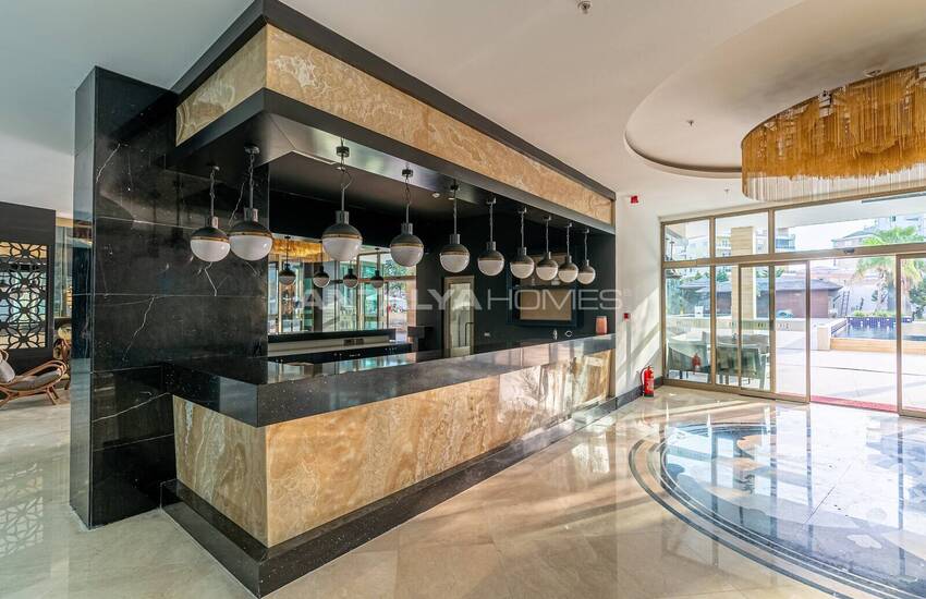 آپارتمان در مجتمعی با مفهوم هتل نزدیک دریا در کوندو، آنتالیا 24