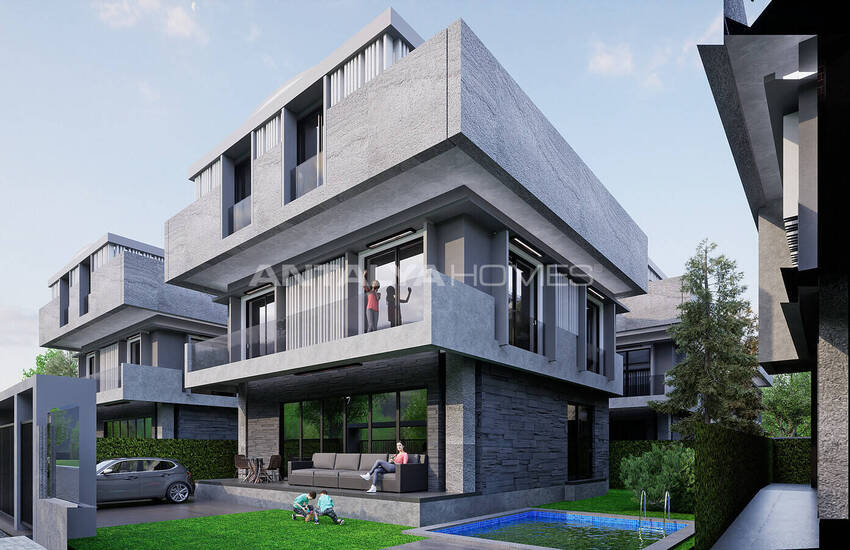 Spacious Detached Villas with Lifts in Antalya Dosemealti 2