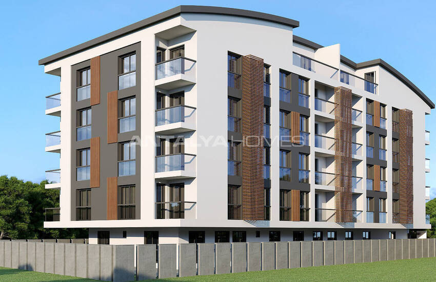 Flat in a Project with Indoor Parking in Antalya Muratpasa 1