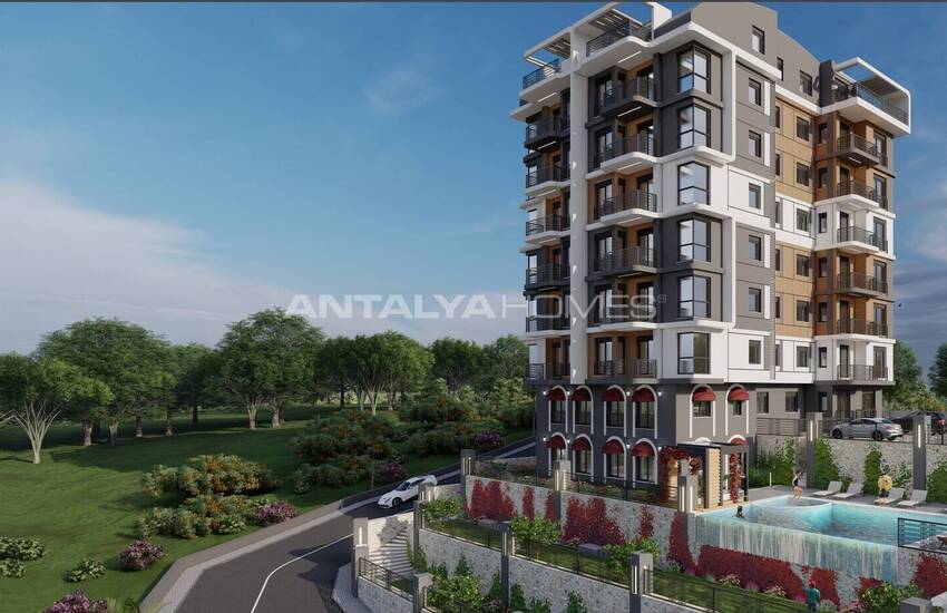 Appartements Dans Un Complexe Avec Piscine À Antalya Kepez 12