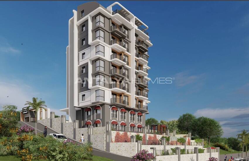 Appartements Dans Un Complexe Avec Piscine À Antalya Kepez 7