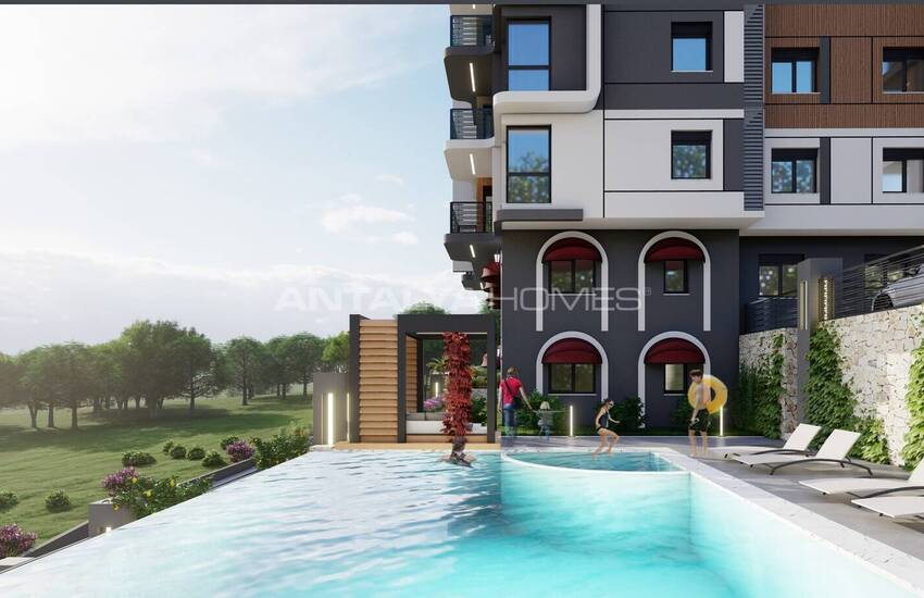 Appartements Dans Un Complexe Avec Piscine À Antalya Kepez 9