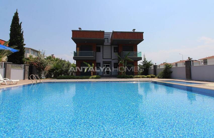 Furnished Property in Complex with Pool in Antalya Kadriye