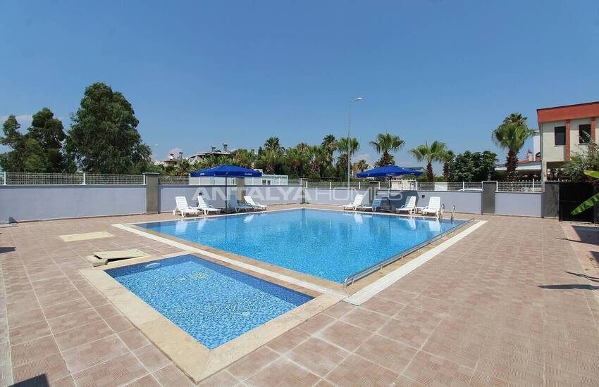 Furnished Property in Complex with Pool in Antalya Kadriye 4