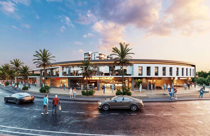 Propriété Commerciale Avec 2 Étages À Viva Defne À Antalya Altintas 1