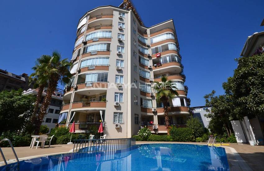 Alanya'da Kleopatra Pajı'na Yakın Havuzlu Sitede Eşyalı Daire 2