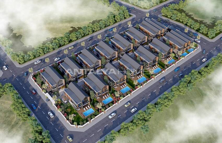 Дома с Зимним Садом и СПА в Комплексе в Дошемеалты, Анталия 20