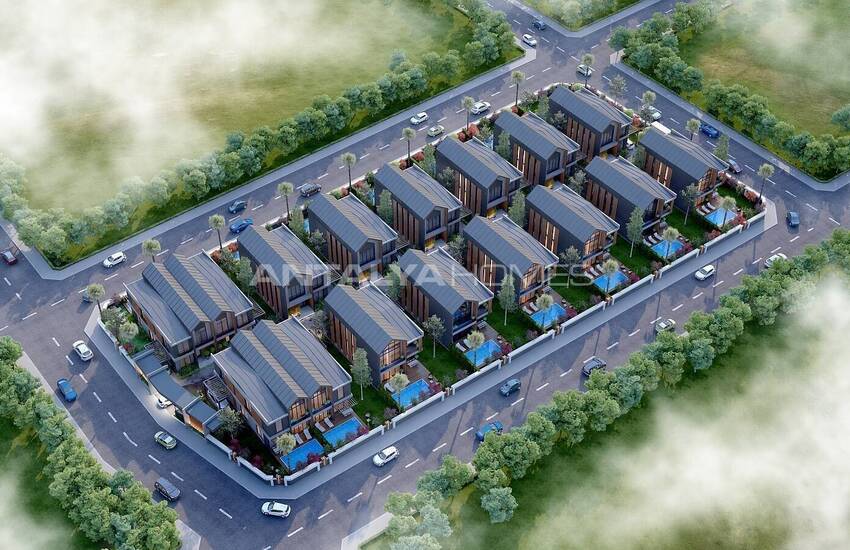 Дома с Зимним Садом и СПА в Комплексе в Дошемеалты, Анталия 23