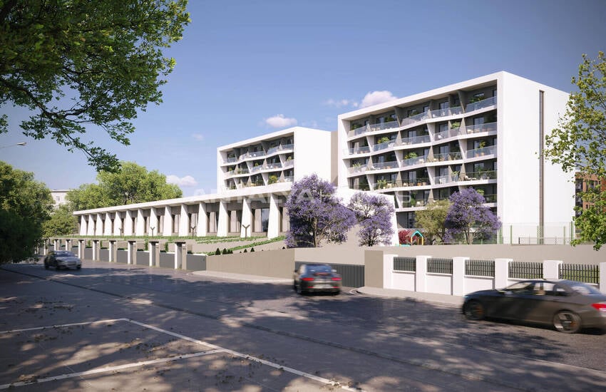 آپارتمان در مجتمع نزدیک به فرودگاه در آنتالیا کپز 5