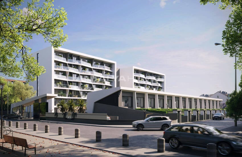 آپارتمان در مجتمع نزدیک به فرودگاه در آنتالیا کپز 9