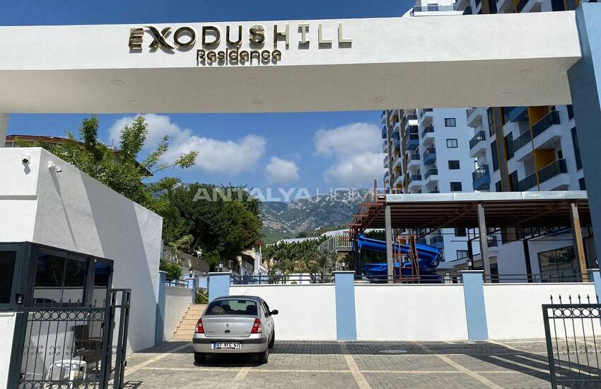 Alanya'da Zengin Olanakları Bulunan Sitede Eşyalı Daire 6