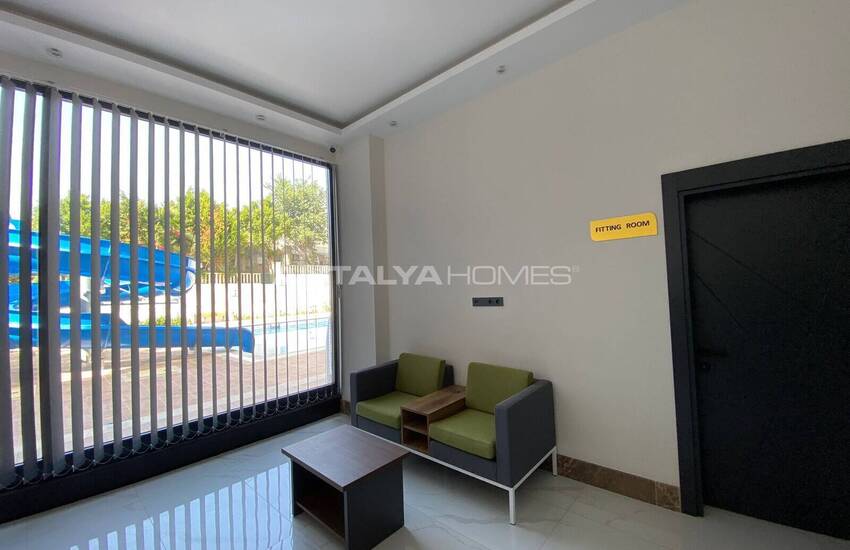 Alanya'da Zengin Olanakları Bulunan Sitede Eşyalı Daire 26