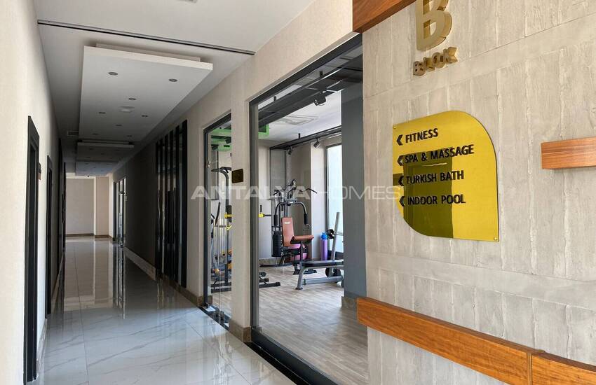 Alanya'da Zengin Olanakları Bulunan Sitede Eşyalı Daire 13