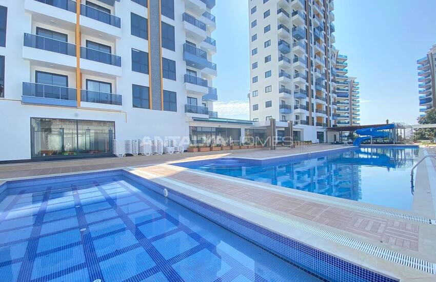 Alanya'da Zengin Olanakları Bulunan Sitede Eşyalı Daire 2