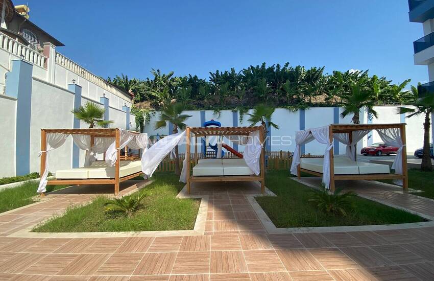 Alanya'da Zengin Olanakları Bulunan Sitede Eşyalı Daire 7