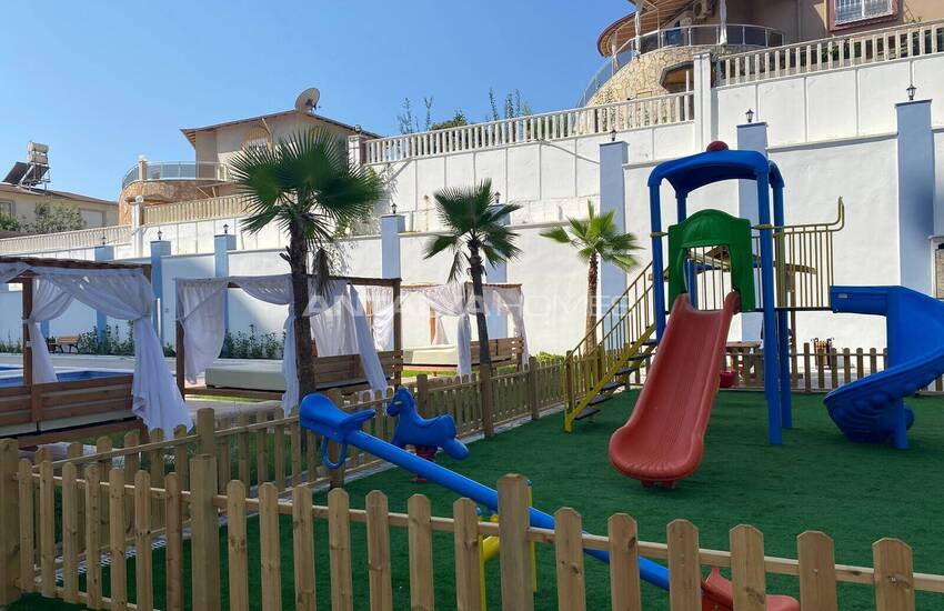 Alanya'da Zengin Olanakları Bulunan Sitede Eşyalı Daire 9