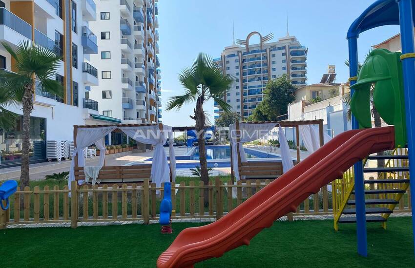Alanya'da Zengin Olanakları Bulunan Sitede Eşyalı Daire 8