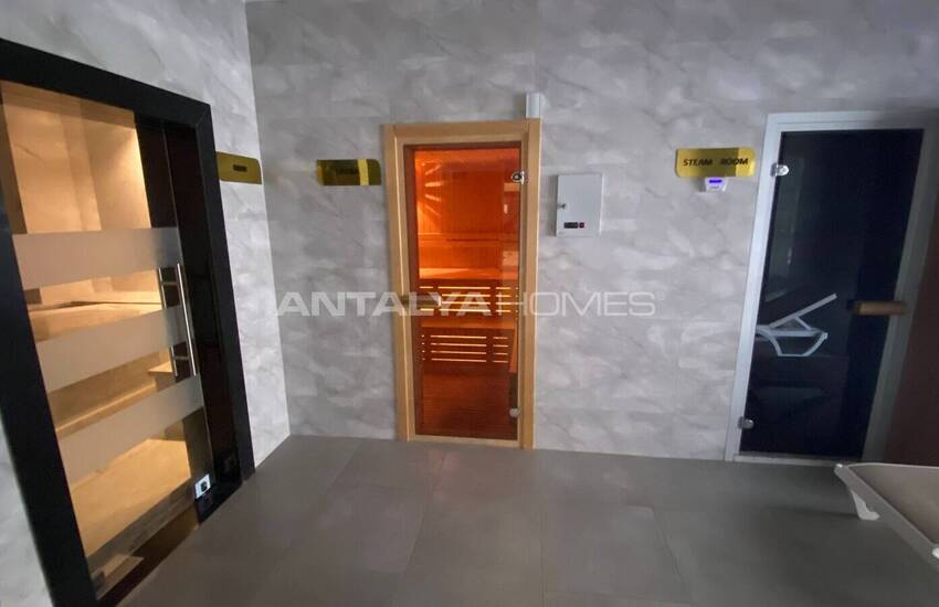 Alanya'da Zengin Olanakları Bulunan Sitede Eşyalı Daire 20