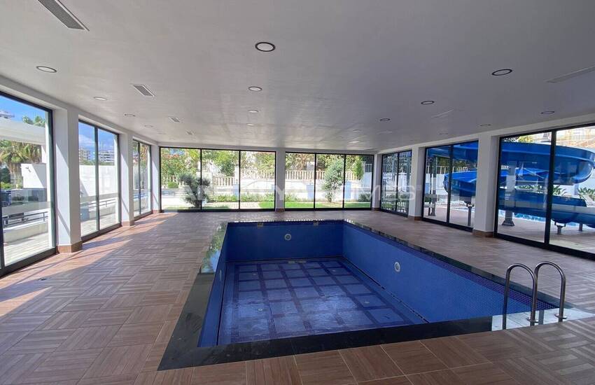 Alanya'da Zengin Olanakları Bulunan Sitede Eşyalı Daire 17