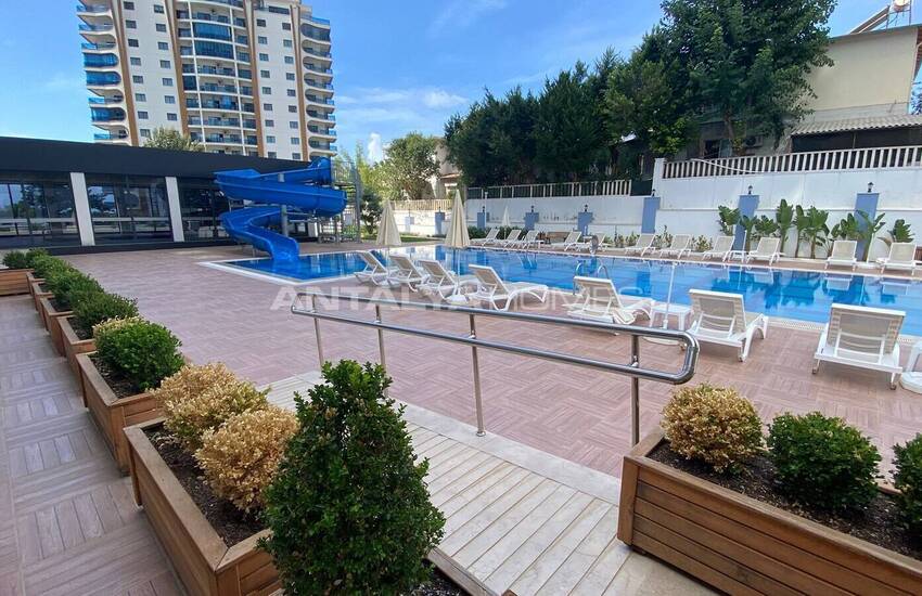 Alanya'da Zengin Olanakları Bulunan Sitede Eşyalı Daire 4