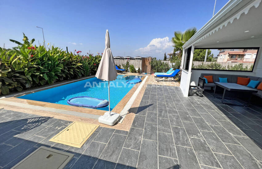 Freistehendes Haus Mit Pool In Der Nähe Von Golfplätzen In Belek 13