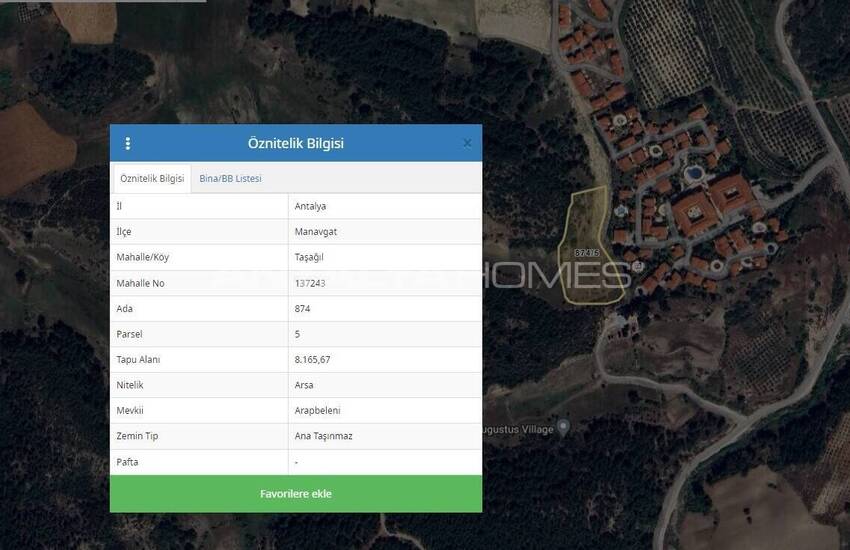Земельные участки с туристическим зонированием в Манавгате 1