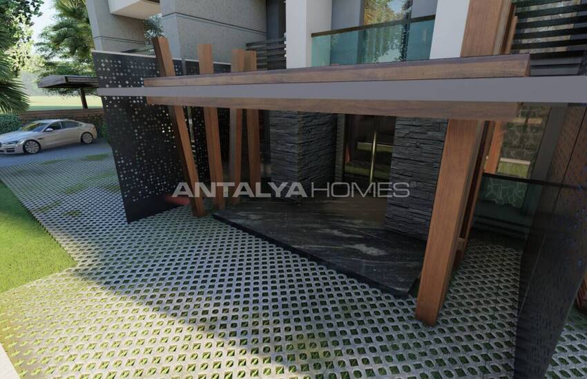 Antalya Konyaaltı'nda Havuzlu Site İçinde Dağ Manzaralı Daireler 14