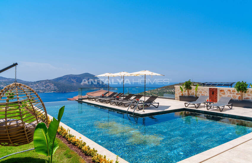 Antalya Kalkan'da Lüks Tasarımlı ve Eşyalı Evler 23