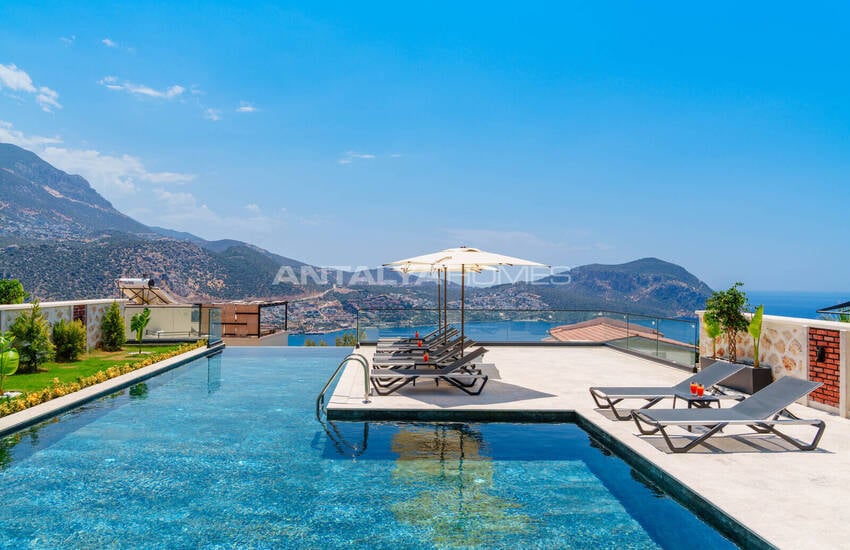 Antalya Kalkan'da Lüks Tasarımlı ve Eşyalı Evler 3