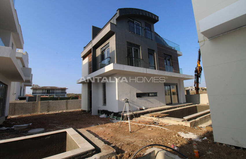 Häuser Mit Pool In Flughafennähe In Antalya Aksu 5