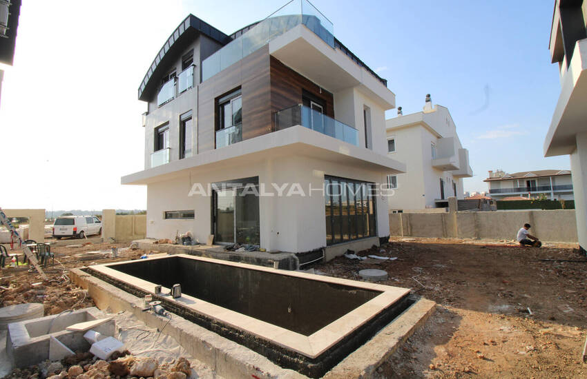 Häuser Mit Pool In Flughafennähe In Antalya Aksu 6