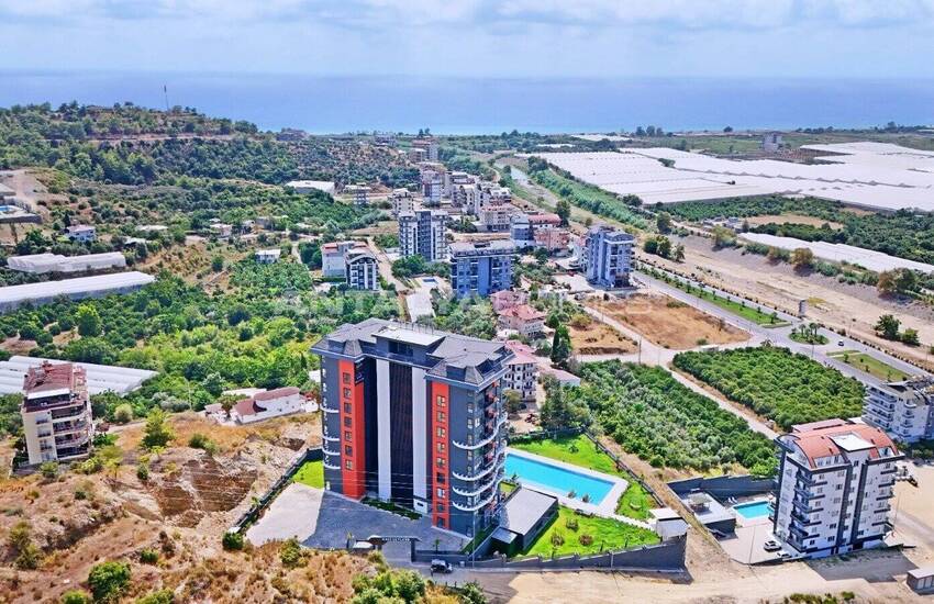 Alanya'da Otel Konseptli Projede Eşsiz Manzaralı Daireler 2
