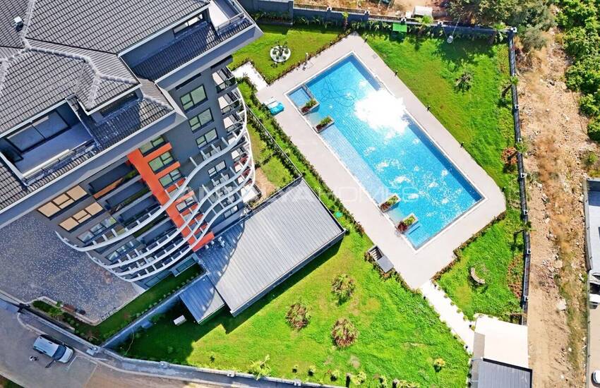 Alanya'da Otel Konseptli Projede Eşsiz Manzaralı Daireler 1