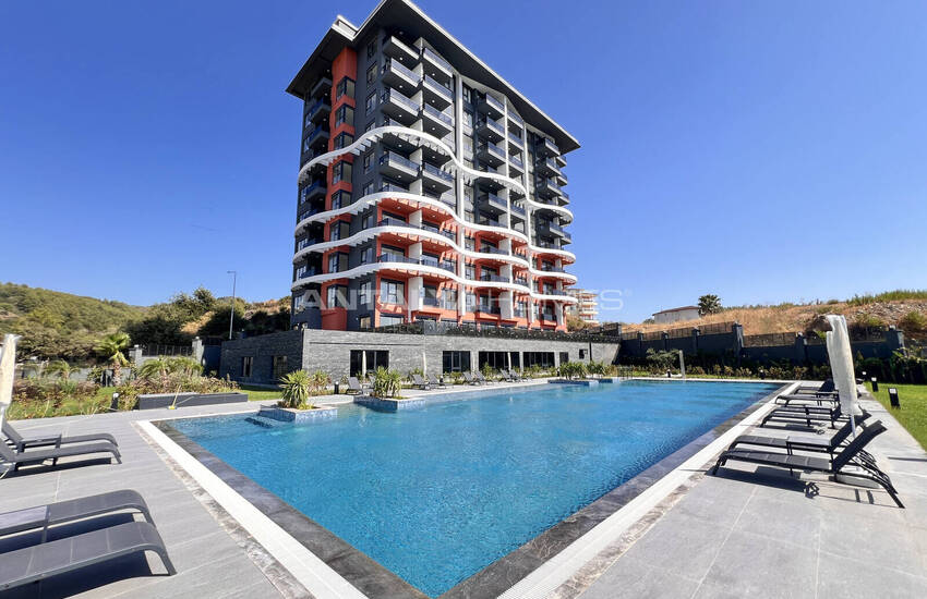 Alanya'da Otel Konseptli Projede Eşsiz Manzaralı Daireler 3