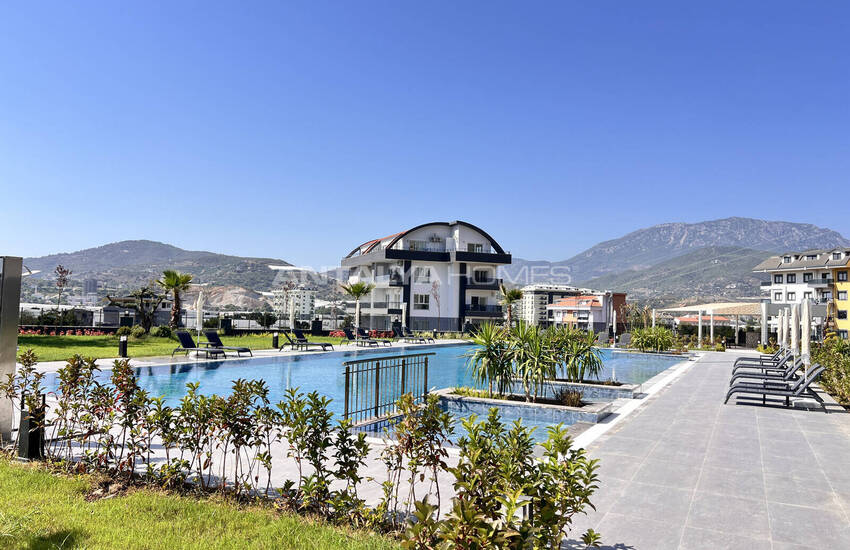 Alanya'da Otel Konseptli Projede Eşsiz Manzaralı Daireler 6